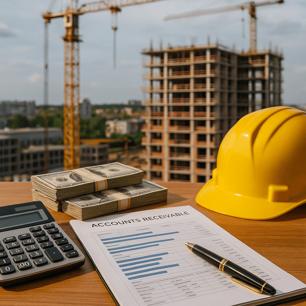 accounts-receivables enterprise construction