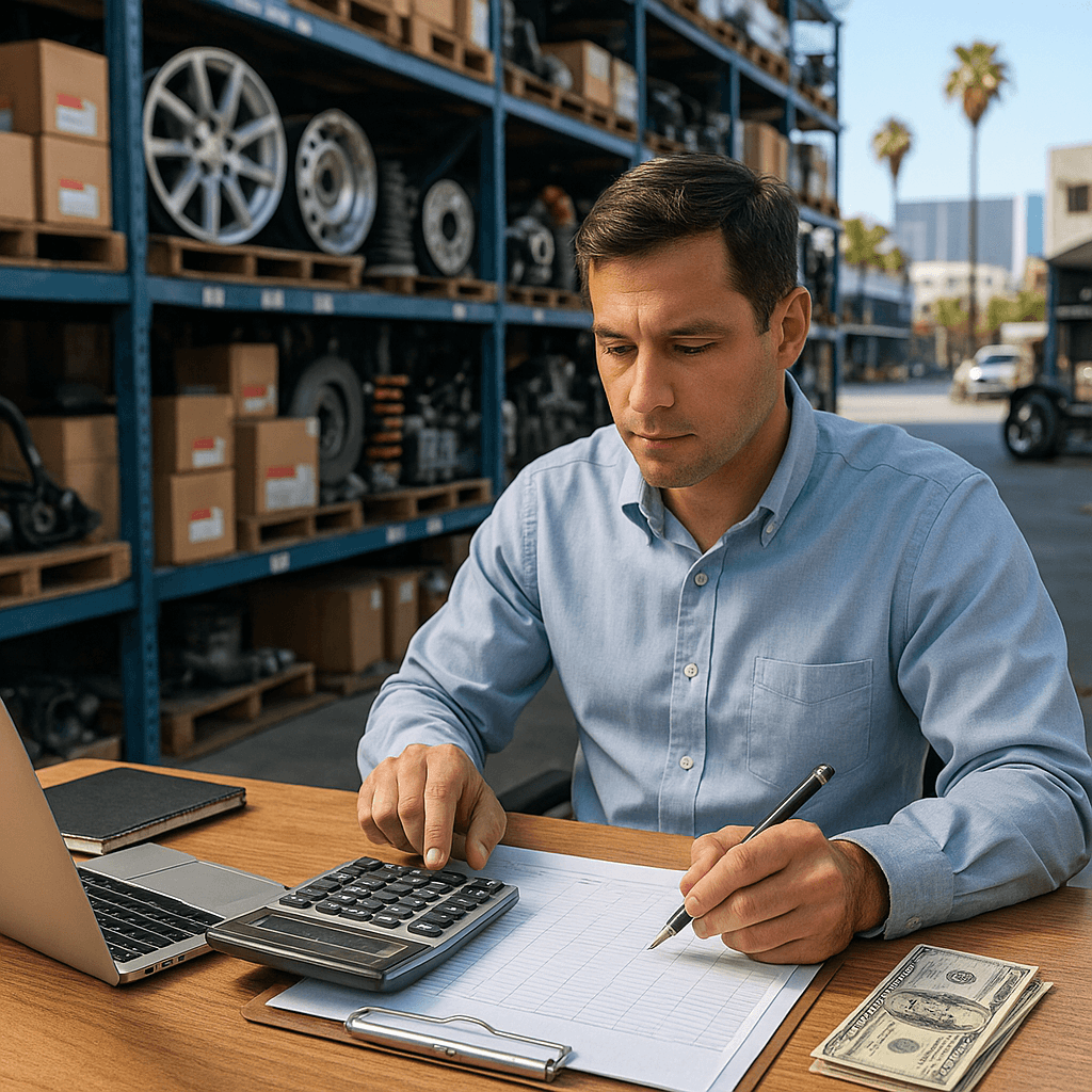 accounts-receivables los-angeles automotive-parts-and-accessories