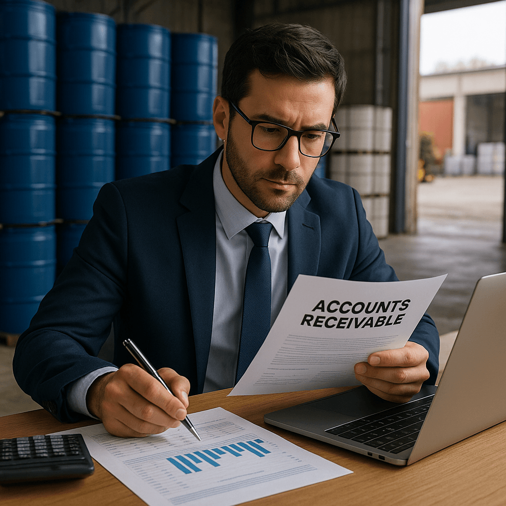 accounts-receivables madrid chemical-distribution