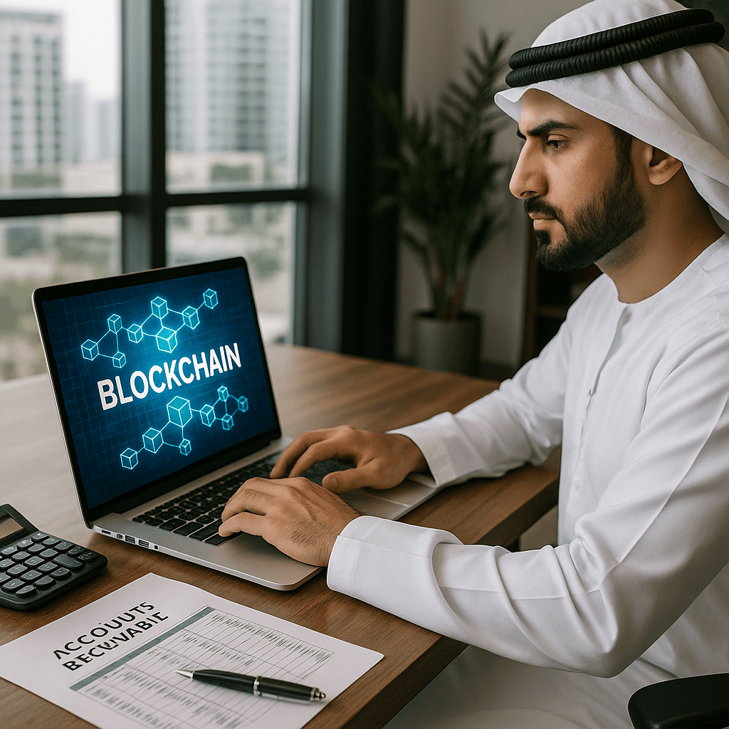 accounts-receivables medium-businesses dubai blockchain-technology