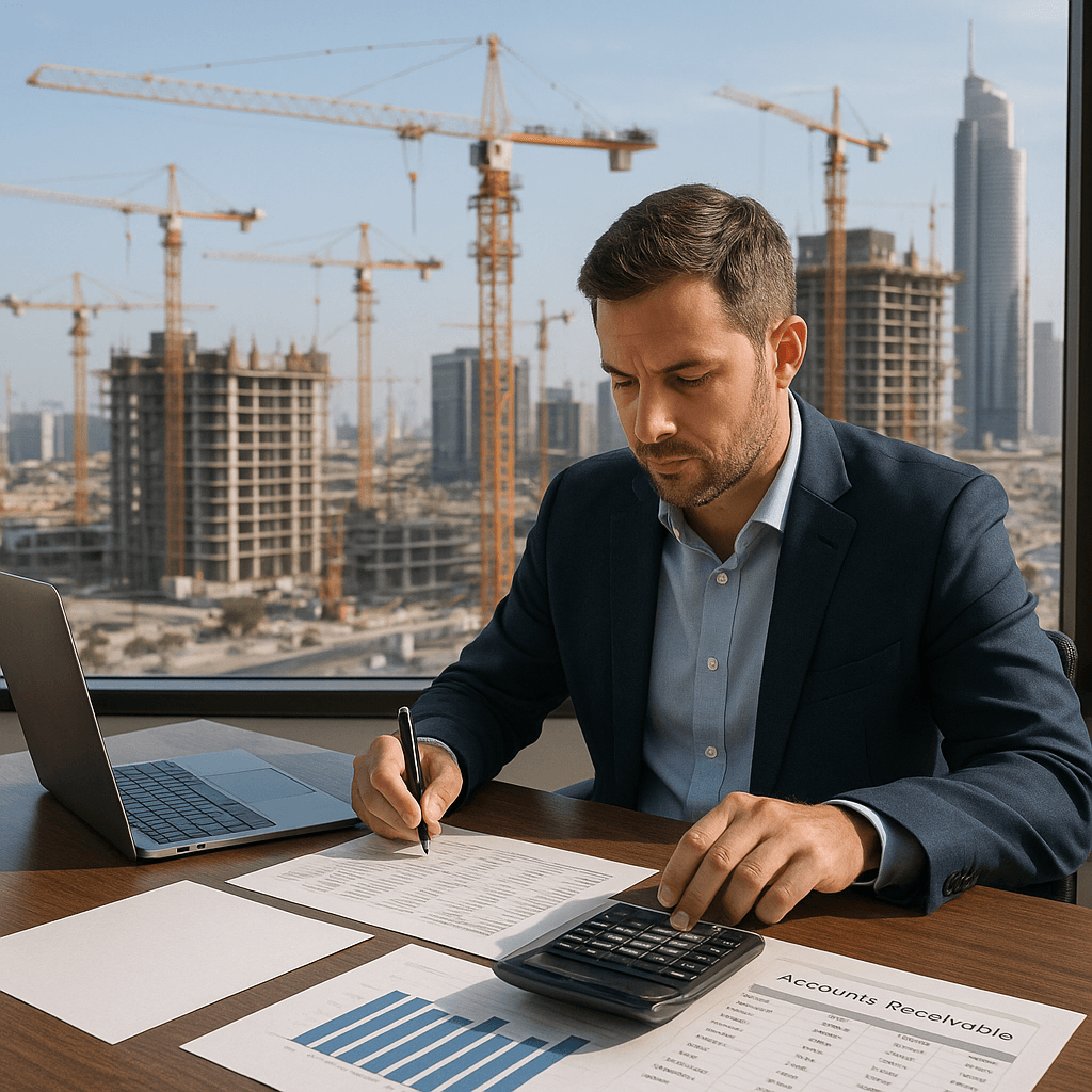 accounts-receivables medium-businesses dubai construction