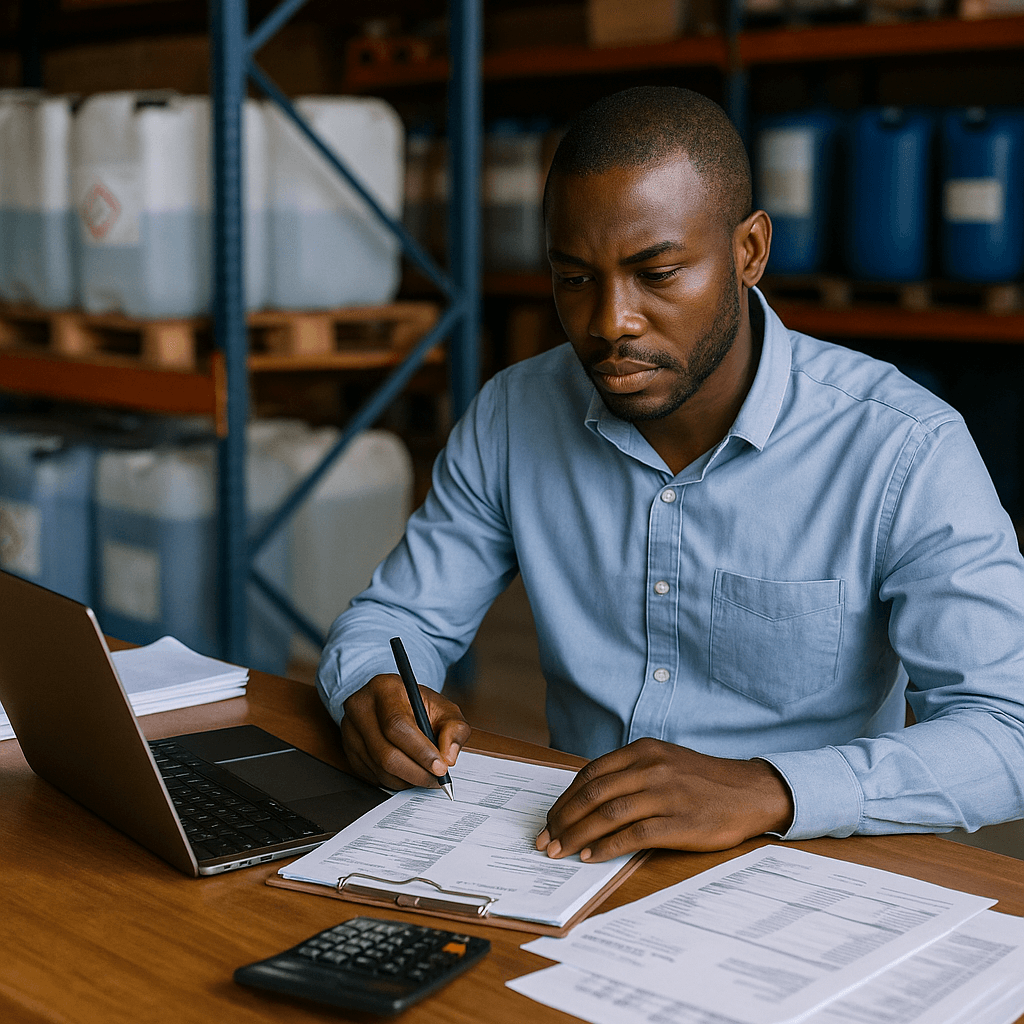 accounts-receivables micro-businesses abidjan business-owners chemical-distribution