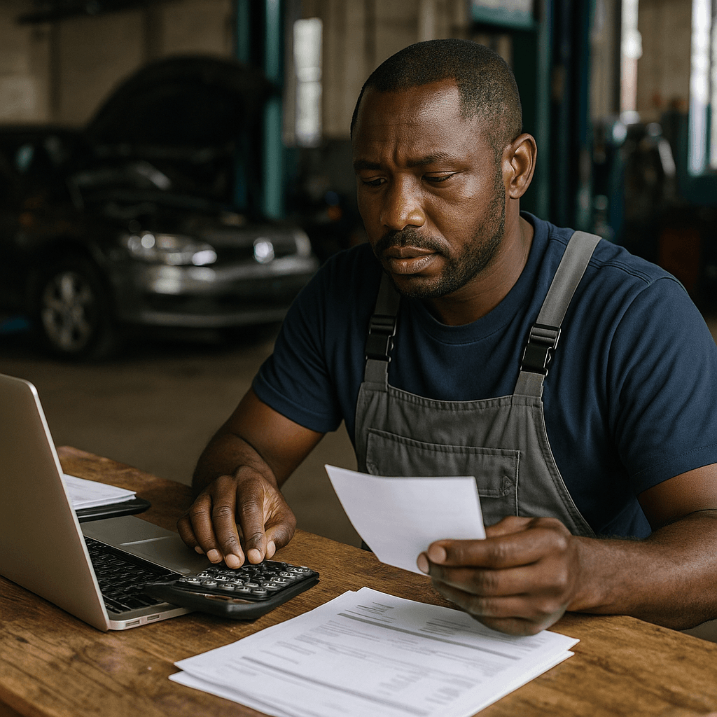 accounts-receivables micro-businesses abidjan founders automotive