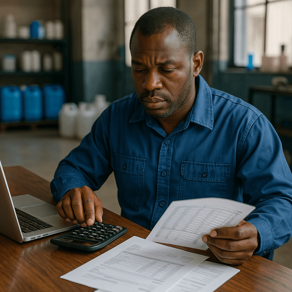 accounts-receivables micro-businesses abidjan founders chemicals