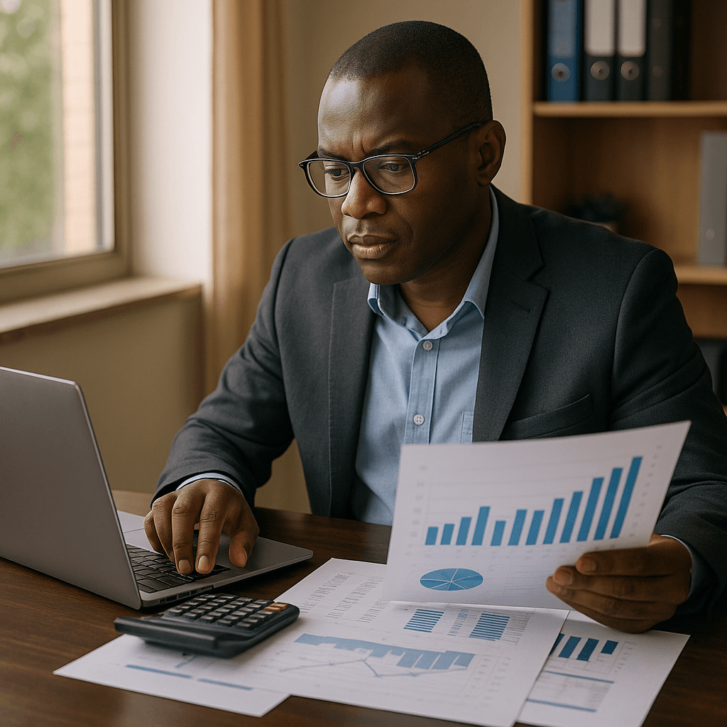 accounts-receivables micro-businesses accra CFO-office chemical-distribution