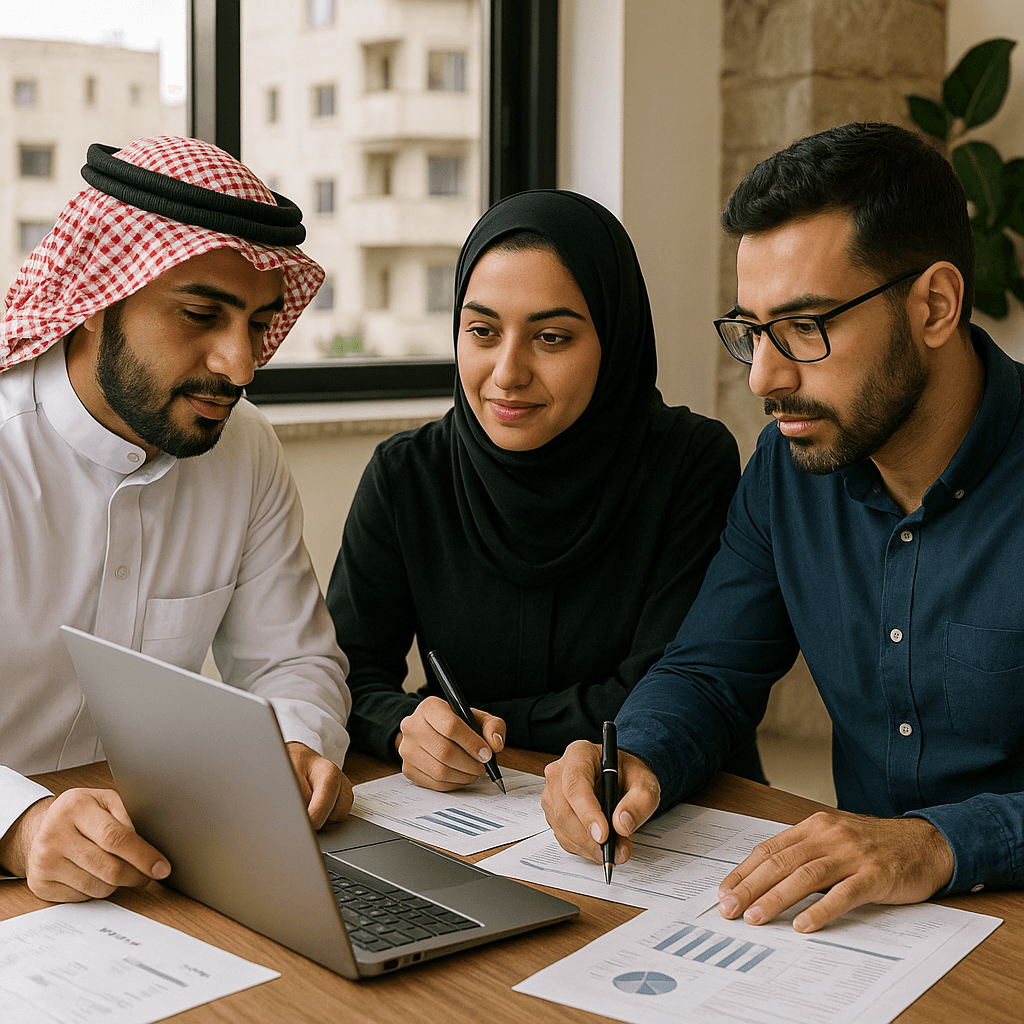 accounts-receivables micro-businesses amman accounts-payable-team