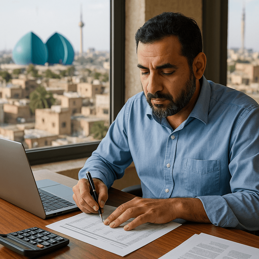 accounts-receivables micro-businesses baghdad business-owners