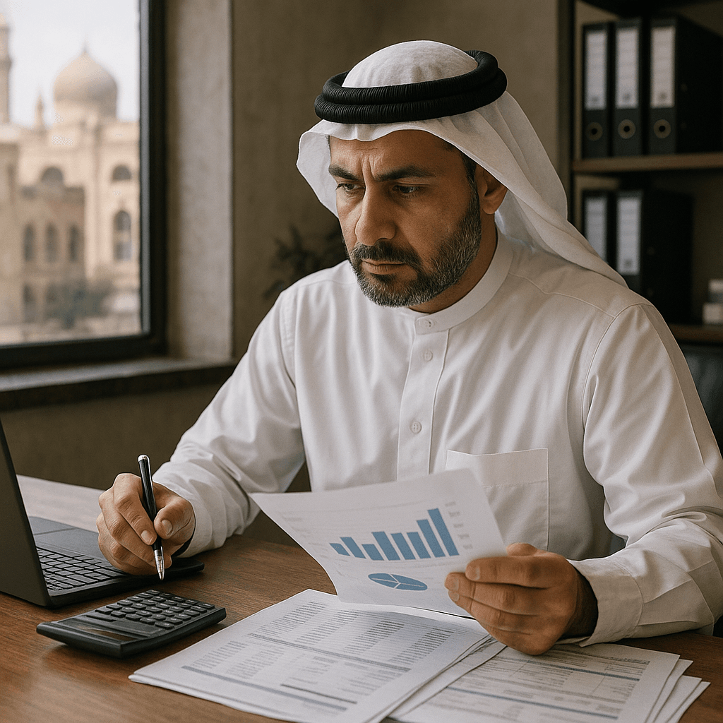 accounts-receivables micro-businesses baghdad compliance-department