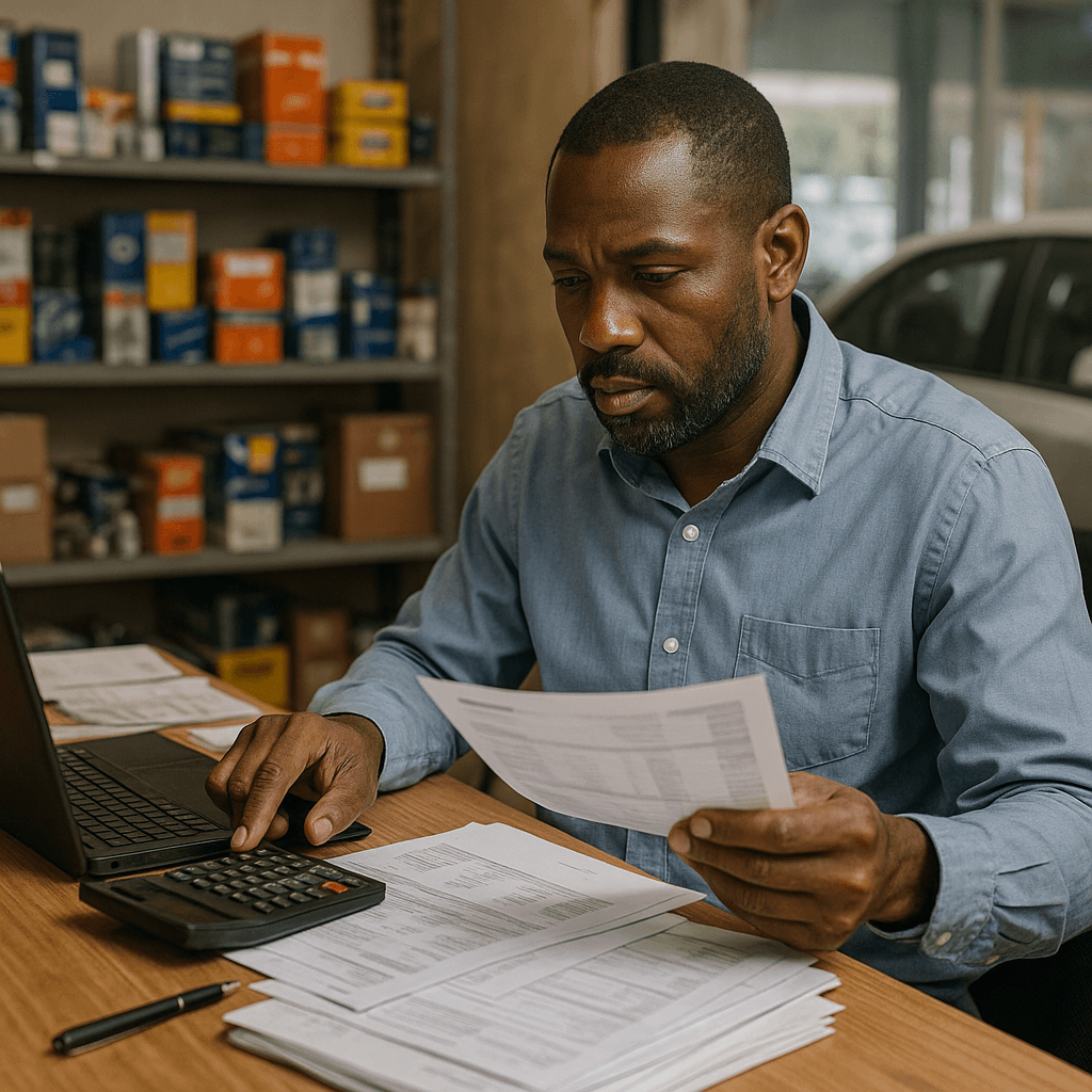 accounts-receivables micro-businesses cairo compliance-department auto-dealership-supplies