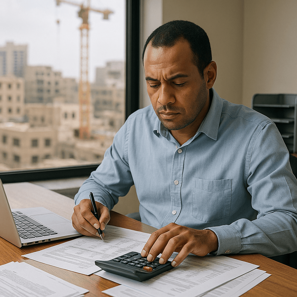 accounts-receivables micro-businesses cairo compliance-department construction