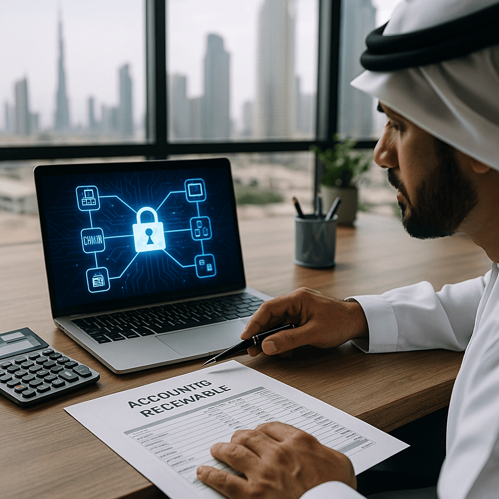 accounts-receivables micro-businesses dubai internal-audit-department blockchain-technology