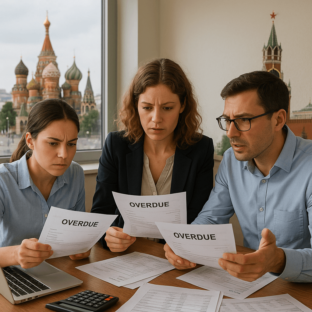 accounts-receivables micro-businesses moscow collection-team