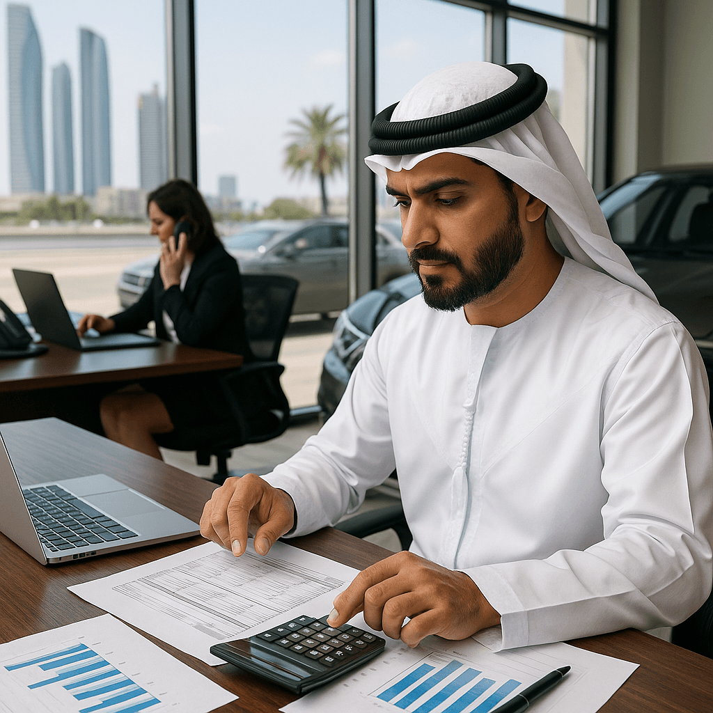 accounts-receivables scale-up abu-dhabi collection-team automotive