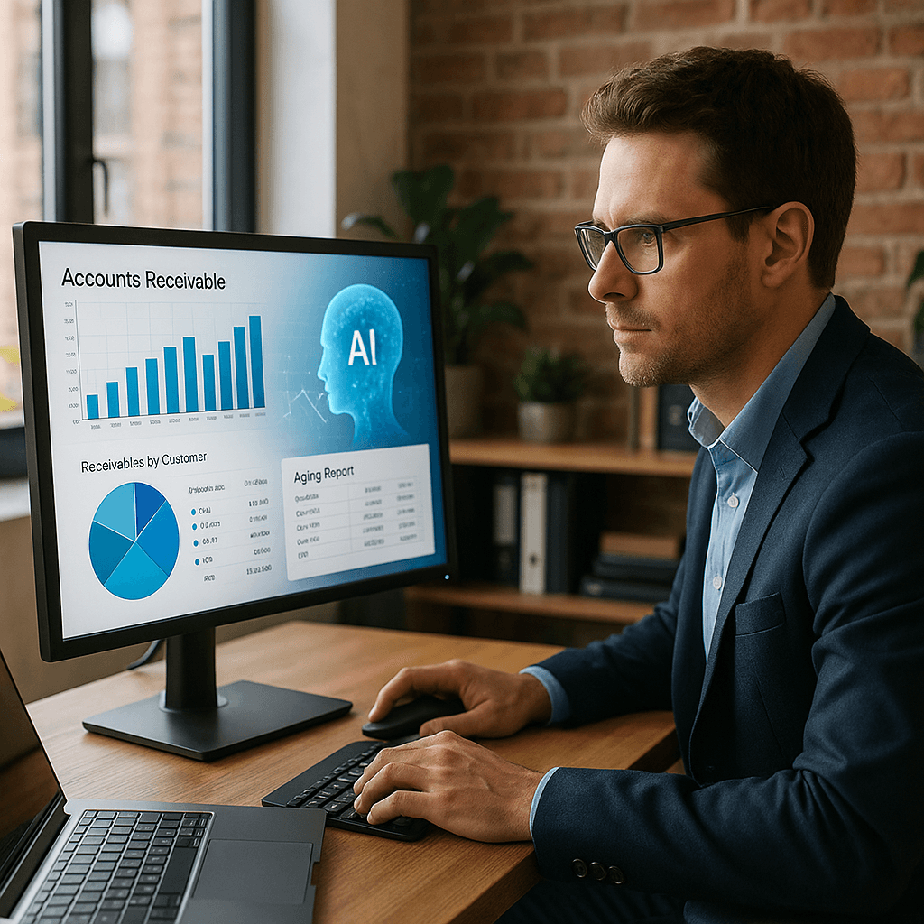 accounts-receivables startup CFO-office business-analytics-and-ai