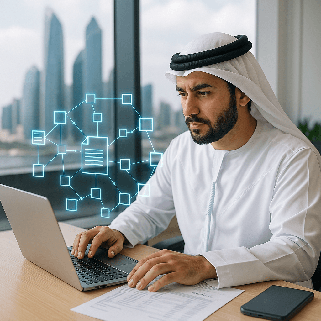 accounts-receivables startup abu-dhabi business-owners blockchain-technology