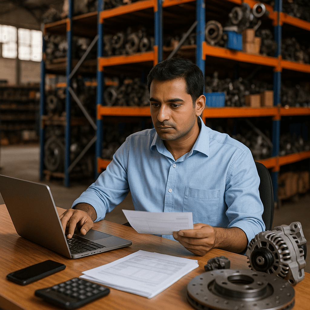 accounts-receivables startup mumbai automotive-parts-and-accessories