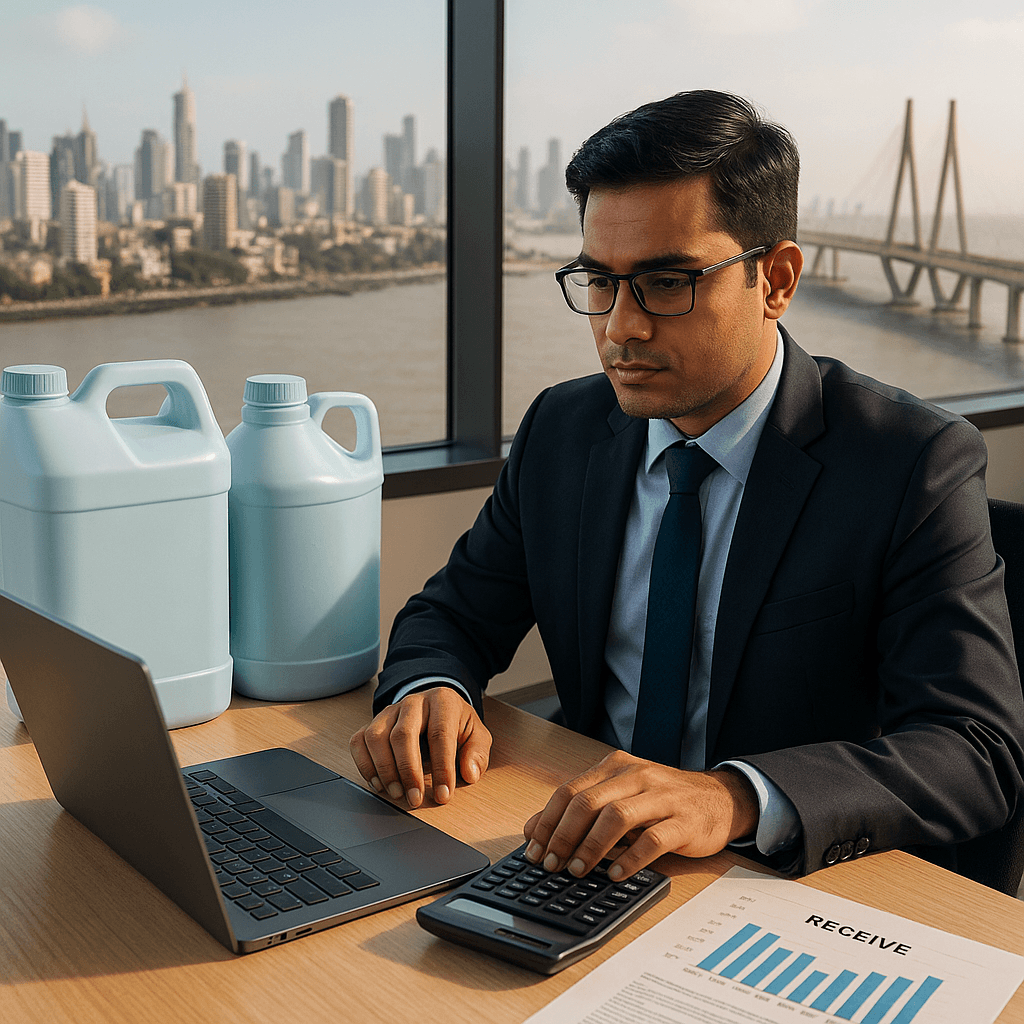 accounts-receivables startup mumbai chemical-distribution