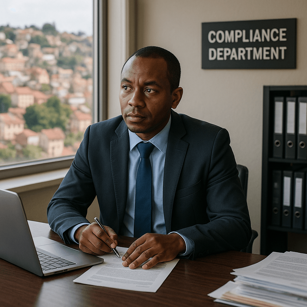 financing antananarivo compliance-department