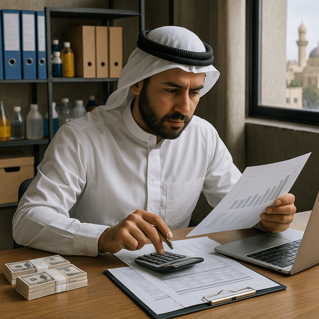 financing baghdad internal-audit-department chemicals