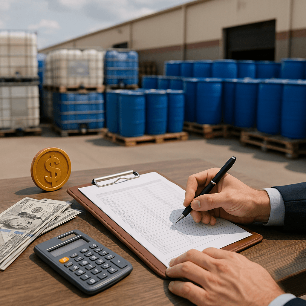 financing chemical-distribution