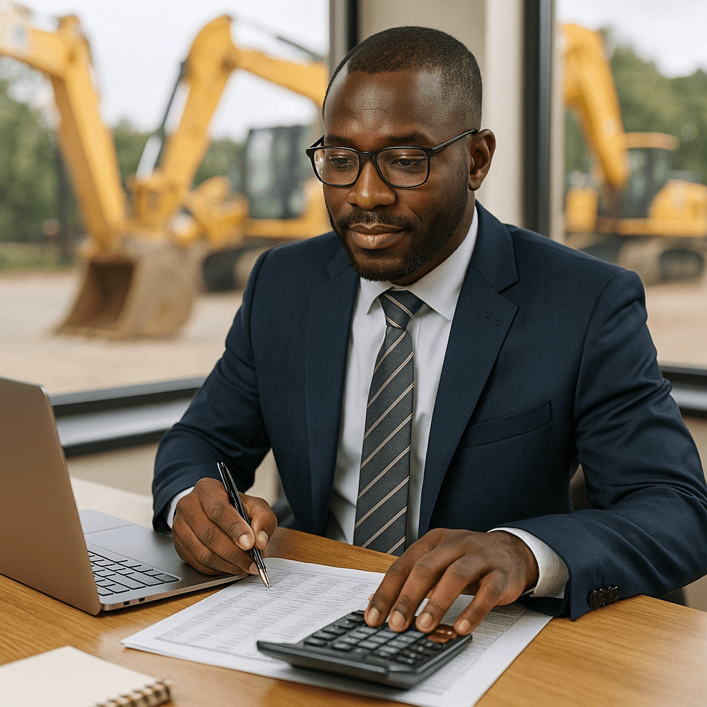 financing enterprise accra accountants construction-equipment-suppliers