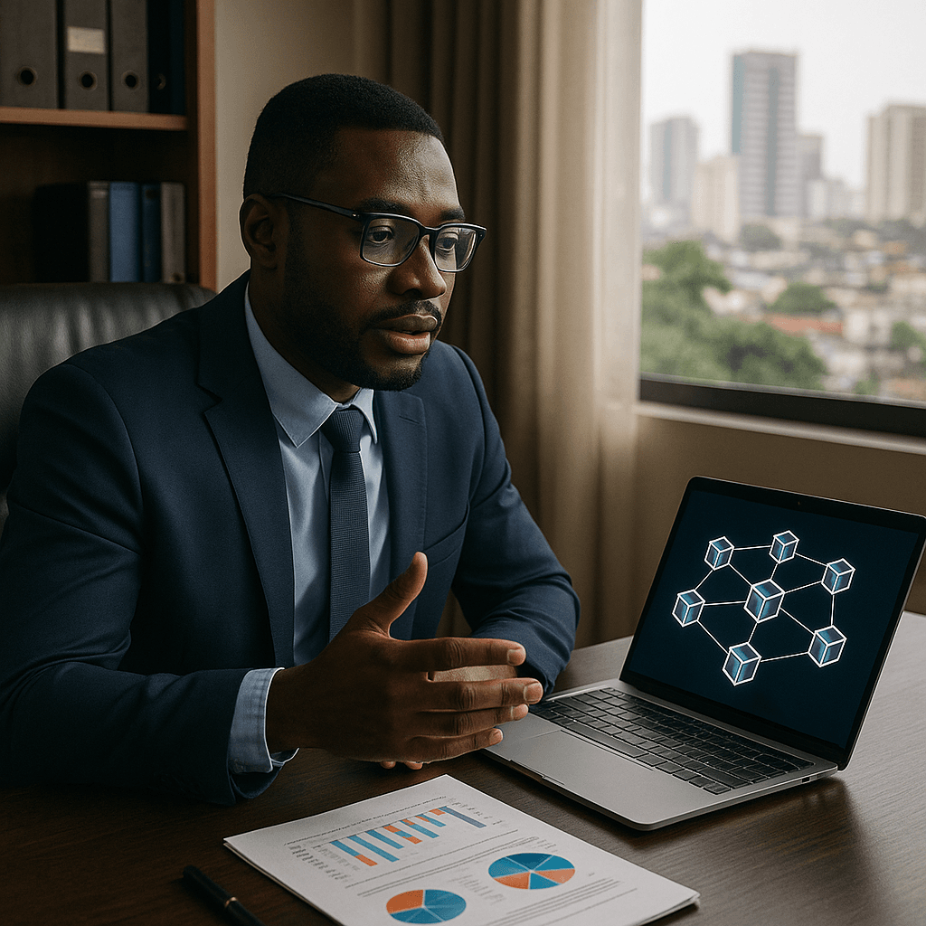 financing large-businesses abidjan internal-audit-department blockchain-technology