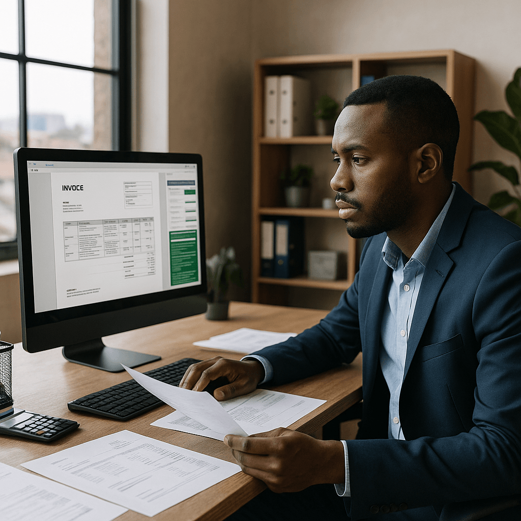 financing large-businesses addis-ababa collection-team automated-invoice-processing