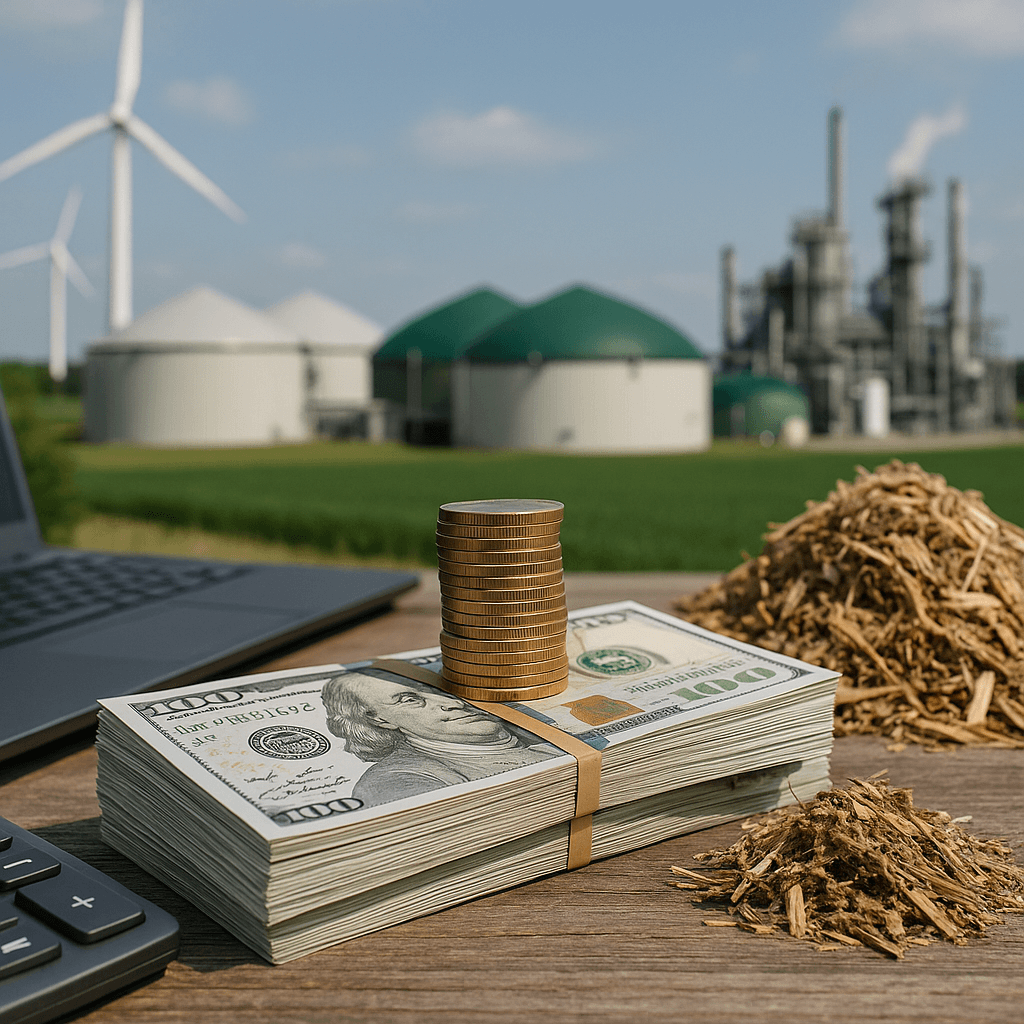 financing large-businesses biofuel-and-biomass