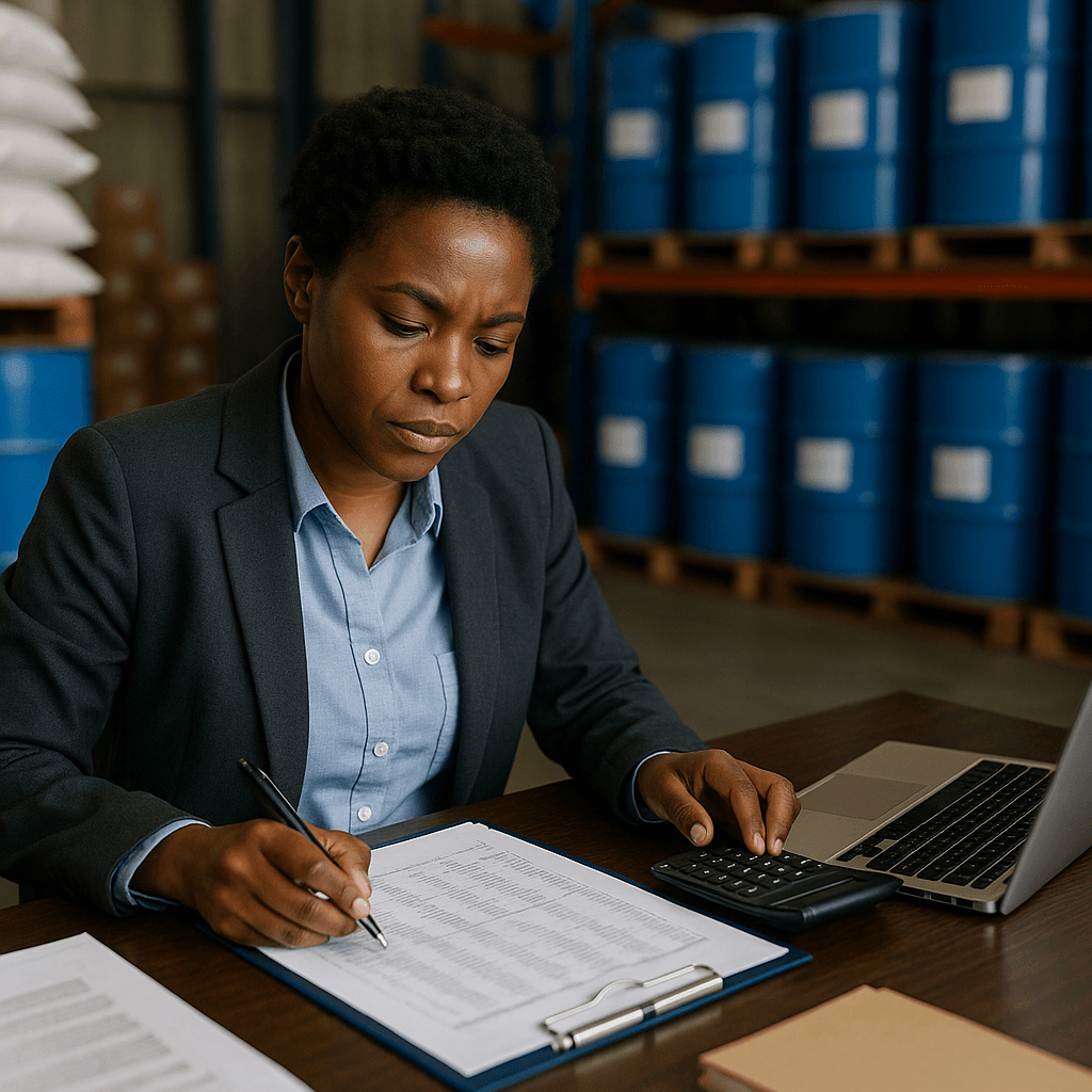 financing medium-businesses accra internal-audit-department chemical-distribution