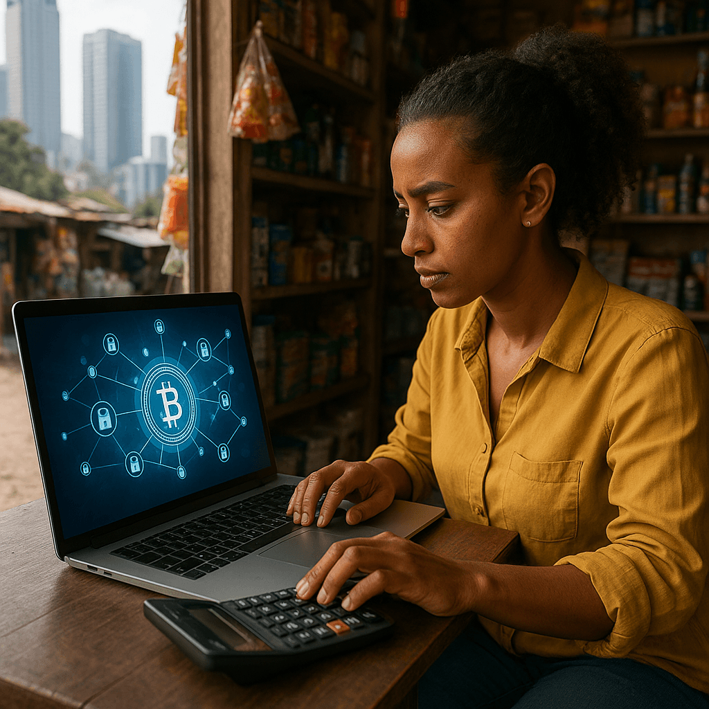 financing micro-businesses addis-ababa internal-audit-department blockchain-technology