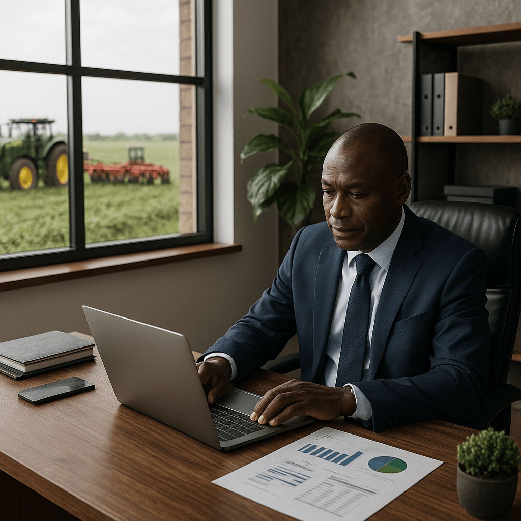 financing scale-up accra CFO-office agricultural-equipment-and-services