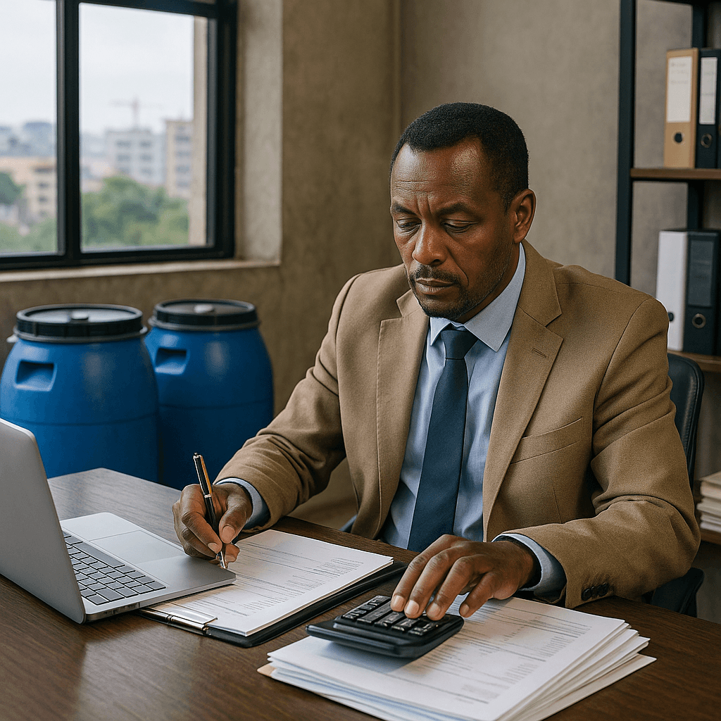 financing scale-up addis-ababa accounts-payable-team chemical-distribution