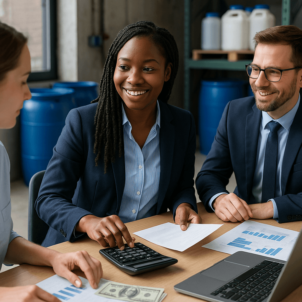 financing scale-up payroll-team chemical-distribution