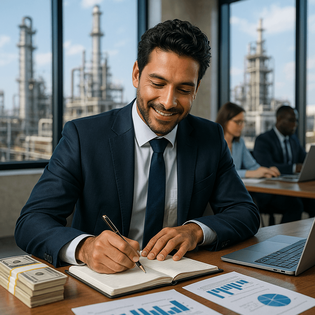 financing scale-up payroll-team chemicals