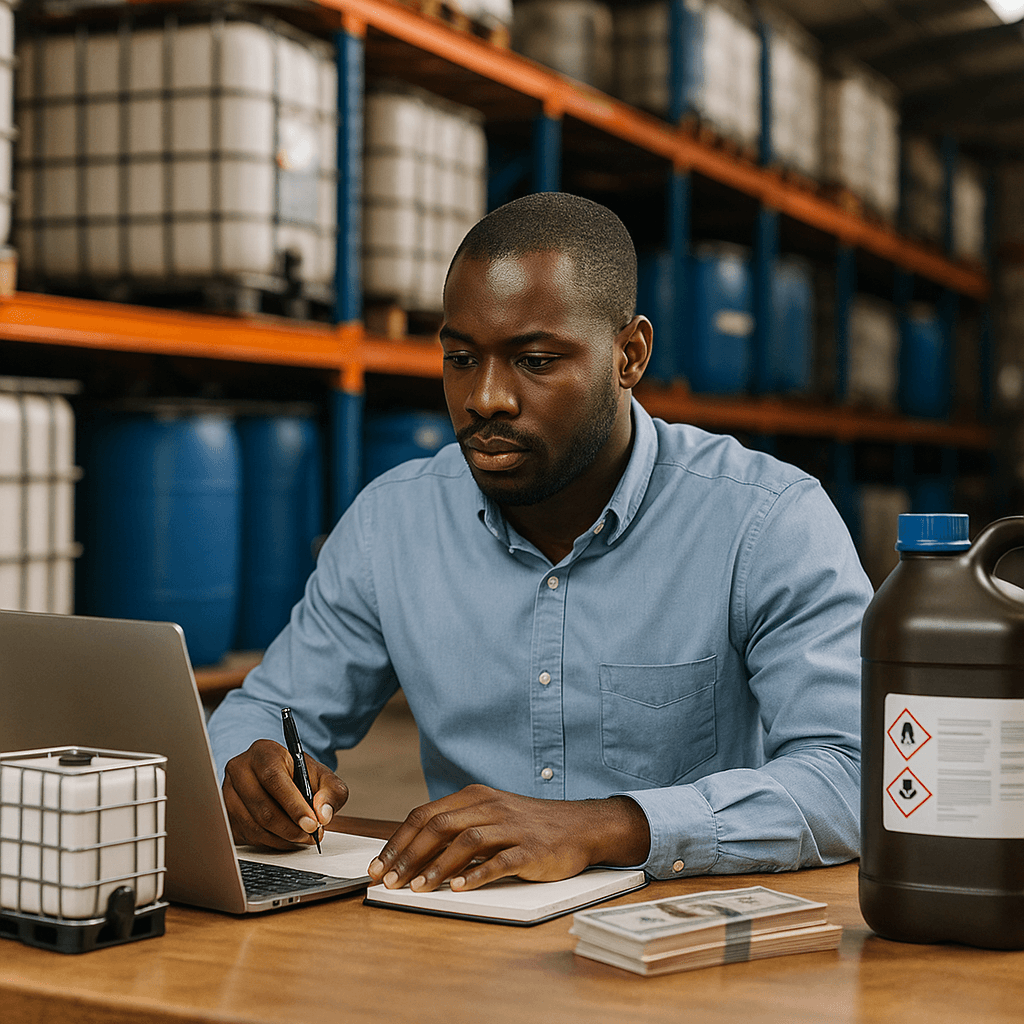 financing startup accra chemical-distribution