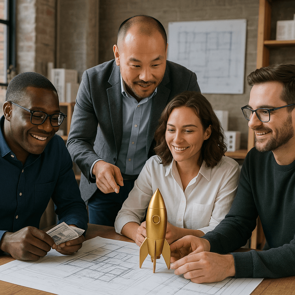 financing startup collection-team architecture-firms