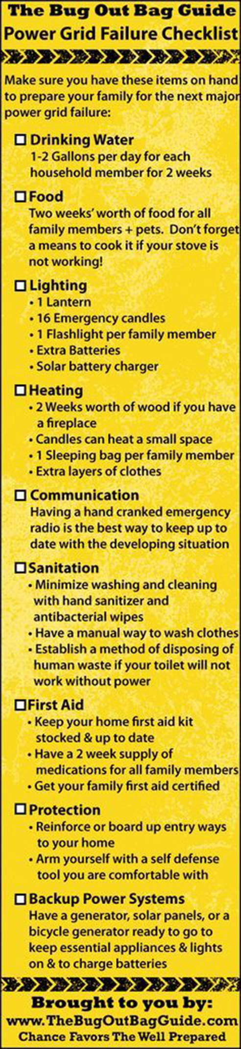 Bug Out Bag Guide