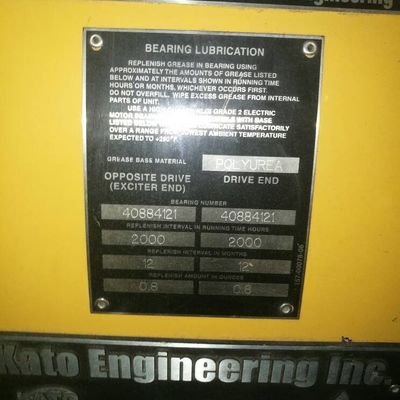 Alternator details