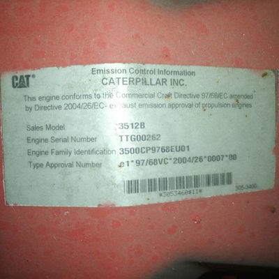 Serial no ttg00262
