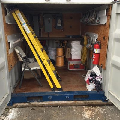 Inside spares box