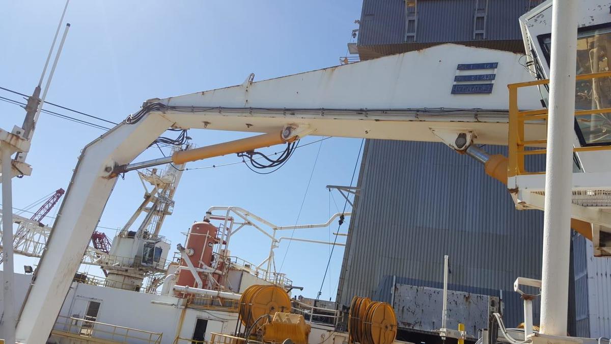 Hydralift knuckle boom crane for Sale Dockstr