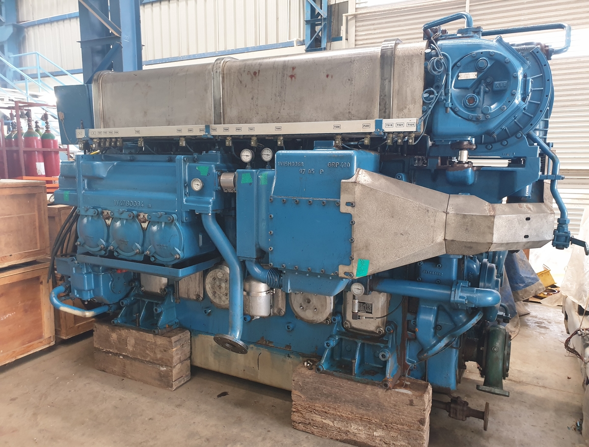 Двигатель 6l20 wartsila судовой