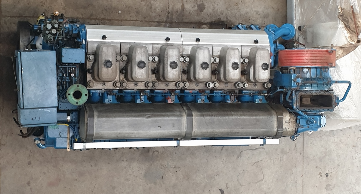 Двигатель 6l20 wartsila судовой
