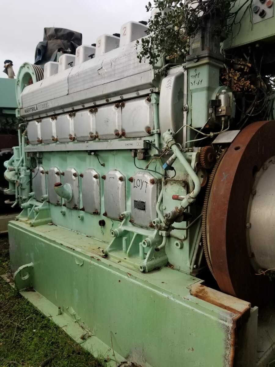 Двигатель 6l20 wartsila судовой