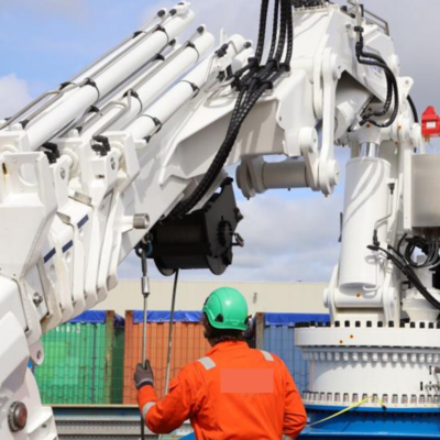 4T Foldable Knuckle Boom Crane