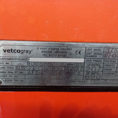 VetcoGray (Baker Hughes) SCMs