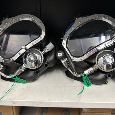 2-off Kirby Morgan Band Masks