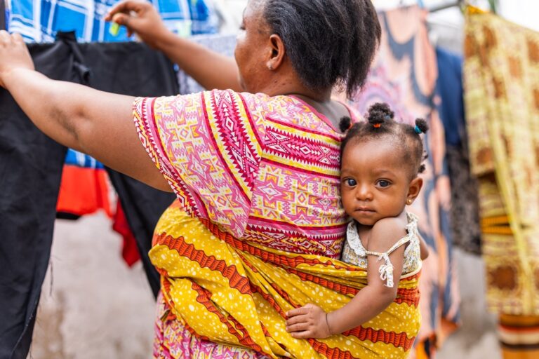 Christolyte, post surgery with her mother, Ghana, 2025