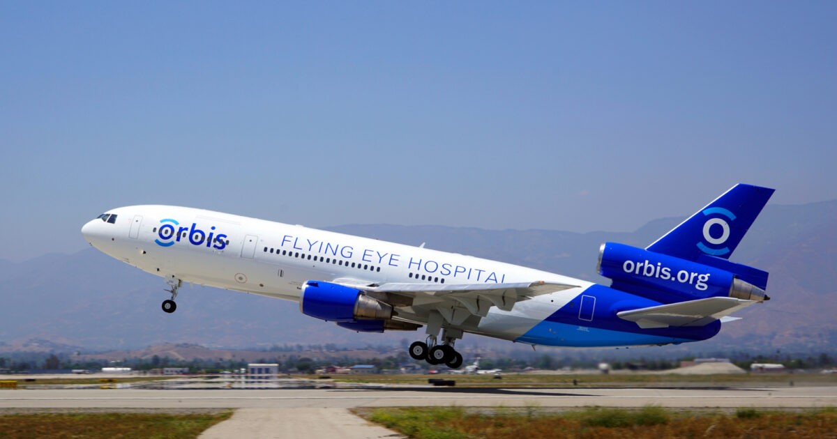 10 Facts about the World's only Flying Eye Hospital | Orbis