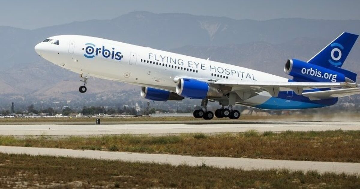 Orbis Flying Eye Hospital Comes to Life in Microsoft Flight